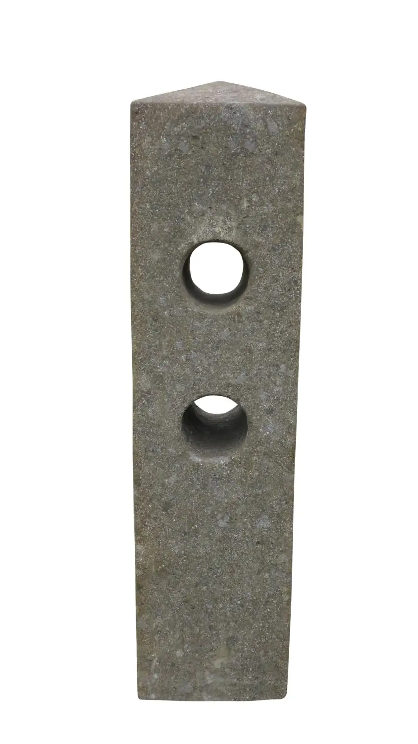  Product image 1 of the product “Pale for fence, 2 holes - orientation 180 °, in the size from 80 to 100cm, basanite ”
